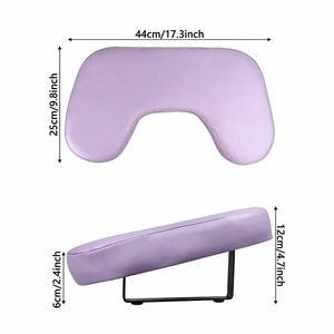 Juego de Almohadas para Manos con Diseño de Mariposa Estilo Ruso, Almohada en Forma de U Inclinada, Soporte para Manos para Aliviar la Fatiga, Almohada Suave para Salón de Uñas - Product Image 1