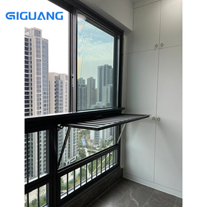 QIGUANG NFRC Design moderne personnalisé insonorisé Double vitrage en alliage d'aluminium fenêtres horizontales à coupure thermique fenêtres coulissantes - Product Image 2