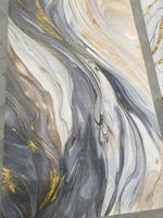 Panneau mural en PVC effet marbre UV 1220*2440mm, panneau mural en plastique imprimé numériquement, alternative au marbre, panneau PVC pour hôtel, imperméable