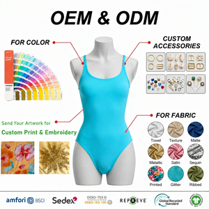 Conjunto de Bikini <span class=keywords><strong>Corto</strong></span> con Tirantes Ajustables, Estampado de Leopardo, de Secado Rápido, Tejido Reciclado Ecológico, con Logotipo Personalizado al por Mayor - Product Image 5