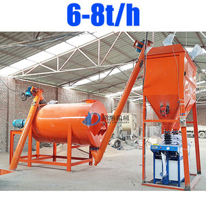 Dây chuyền sản xuất vữa cách nhiệt, dây chuyền trộn vữa khô, nhà máy sản xuất keo dán gạch để bán, máy trộn vữa khô - Product Image 2