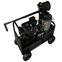 Nettoyeur haute pression à eau chaude 4000 PSI, puissant et stable, 14 CV, à essence, pour le nettoyage des routes, de la boue et des véhicules industriels