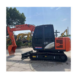 2022 HITACHI Mini ZX60 pelle sur chenilles utilisé état Shanghai Chine composant de moteur de base 1 an de garantie 6 tonnes - Product Image 1