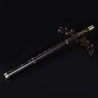 Wholesale Professional Bamboo Concert Performance Dizi Tuned Wind Musical Instrument Wooden Flutes 8 Hole of C D E F G Key