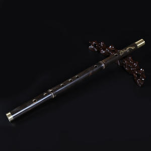 Vente en gros de concert professionnel en bambou instrument de musique à vent accordé Dizi flûtes en bois 8 trous de clé C D E F G - Product Image 6