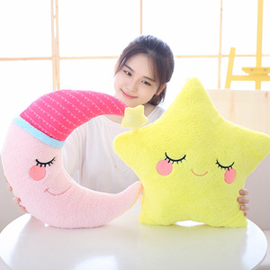 Kawaii bambini che dormono nuvola stella <span class=keywords><strong>luna</strong></span> giocattoli di peluche personalizzato cuscino per il pisolino per l'ufficio - Product Image 4