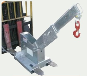 Depo malzemesi kaldırma için teleskopik forklift pergel kol ayarlanabilir çelik vinç bomu - Product Image 3