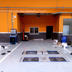 Linha de Teste Automática 3 em 1 para Veículos com Placa Dupla, Testador de Carga de Eixo (Roda), Testador de Freio, Testador de Lados, Tipo Rolante 3000kg - Product Image 3