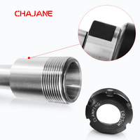 C8-ER8A C10-ER8A C10-ER11A Mini Mandrin Porte-Pince pour Fraiseuse CNC 30000 tr/min Diamant Monocristallin Carbure MCD CVD Monofilet 55HRC