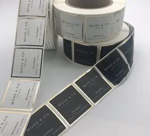 Pegatinas de vinilo impermeables con logotipo troquelado de vinilo personalizado