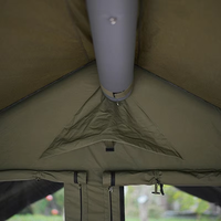 Tente de camping gonflable portable à gonflage rapide, abri extérieur pour événements promotionnels avec sac de transport