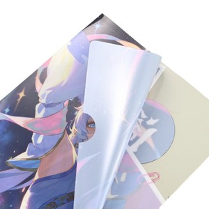 Tùy chỉnh thư mục PP nhựa L hình dạng thư mục A4 tài liệu túi văn phòng thư mục tập tin - Product Image 4