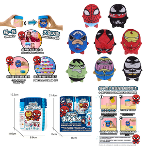 Marvel Q-style Anime PVC Blind Box Toys Spider-Man per Statuette; Giocattoli Antistress da Spremere; Moda Trendy 14+ - Product Image 5