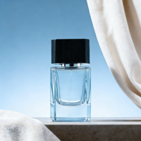 Diffuseur de parfum pour voiture en verre noir dégradé classique, vide, avec bouchon en bois noir personnalisé, pour huiles essentielles et parfums