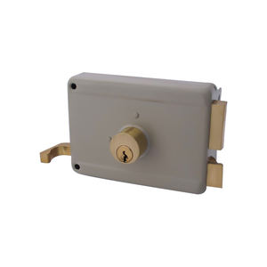 Serrure à pêne dormant classique en laiton de bonne qualité, étanche, à prix abordable, pour portail et porte de jardin, avec clés de sécurité - Product Image 3