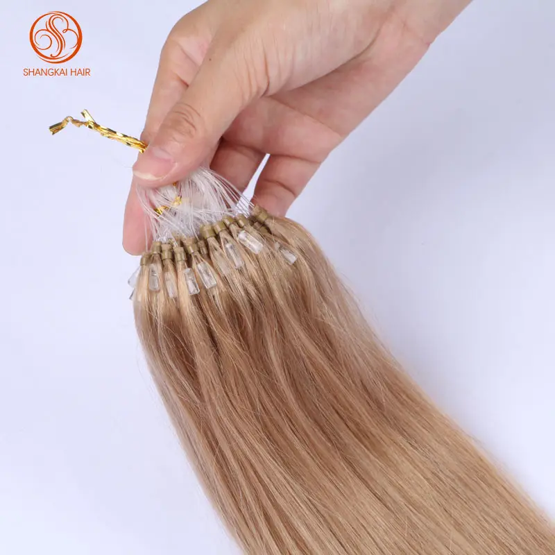 12 một Micro hạt phần mở rộng tóc dễ dàng liệu phần mở rộng tóc 1G/Strand Keratin trái phiếu phần mở rộng tóc