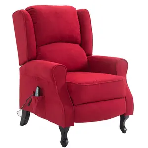 Factory Supply Günstige Best Recliner Chair Red Recliner Sofa Manuell verstellbarer Recliner Chair für Wohnzimmer