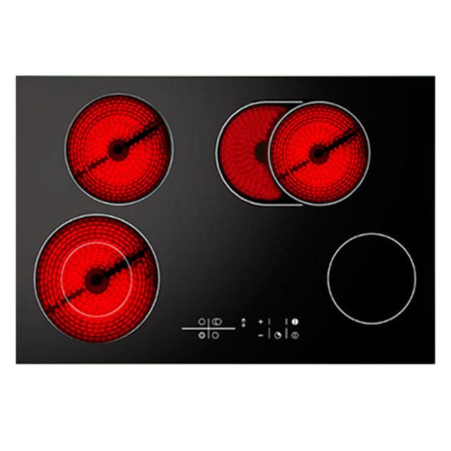 Best-Selling 4 Burner Built-In Electric Ceramic Hob High Quality Induction Cooktop for Household Use