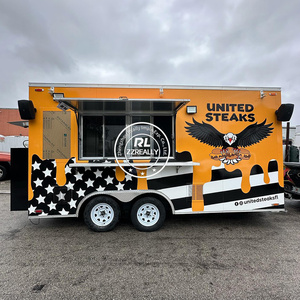 2025 Precio de fábrica Carro de comida personalizado Restaurante Remolque de leche a la venta Houston <span class=keywords><strong>California</strong></span> con sistema contra incendios para remolque de comida - Product Image 3
