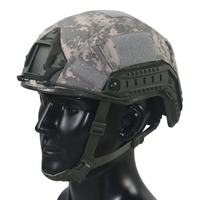 Casque de tir Casque Équipement de sécurité Tir polyvalent Chasse CS Champ Opérations spéciales Camouflage Jungle Desert