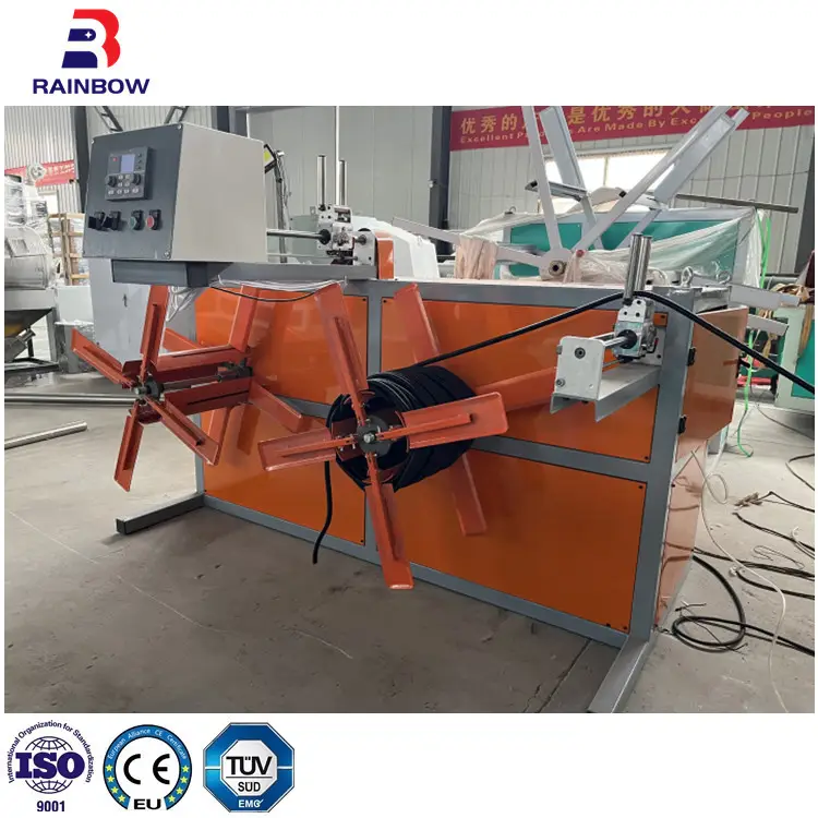 High Speed Water Smoking Shisha Hookah Hose Extruder PP PE PVC Pipe making machine Plastic Corrugated Pipe Extrusion Line