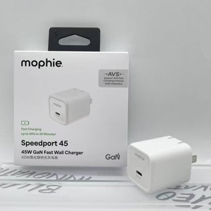 <span class=keywords><strong>Chargeur</strong></span> rapide USB C <span class=keywords><strong>Mophie</strong></span> 45W, <span class=keywords><strong>chargeur</strong></span> original 30W 40W Type C Gan, <span class=keywords><strong>chargeur</strong></span> haute vitesse pour iPhone Xiaomi Samsung Android - Product Image 1