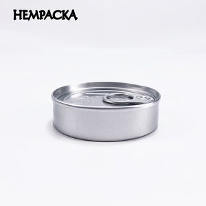 Latas de almacenamiento de impresión de pegatinas personalizadas HEMPACKA a granel con tapa de plástico - Product Image 3