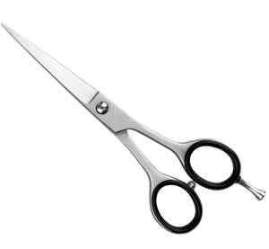 Tijeras de peluquería profesionales de acero inoxidable de 6 pulgadas, afiladas, para diestros, con mango largo, para uso en salones de belleza y barberías. - Product Image 6
