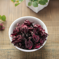Fleurs d'hibiscus séchées en vrac, très demandées, spécialité Roselle, thé en fleurs santé, thé en vrac, sachet de thé brut, Hibiscus Sabdariffa