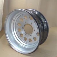 Velg Traktor Pertanian Kehutanan RICHRISE 16.5x8.25 8.25x16.5 untuk Ban Traktor 10-16.5, Digunakan untuk Mesin