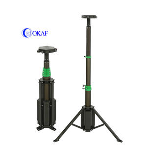 Soporte de trípode de Banco de energía portátil ligero ajustable Mástil telescópico de 2m para transmisión en vivo - Product Image 2