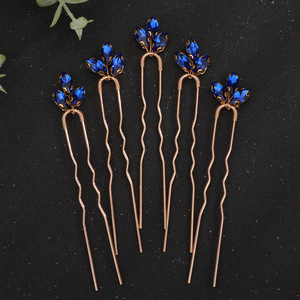 ปิ่นปักผมพลอยเทียมสีเขียวหรูหราปิ่นปัก<span class=keywords><strong>ผม</strong></span><span class=keywords><strong>เจ้าสาว</strong></span>แต่งงานที่ด้านหลังศีรษะของตกแต่งทรง<span class=keywords><strong>ผม</strong></span><span class=keywords><strong>เจ้าสาว</strong></span> - Product Image 4