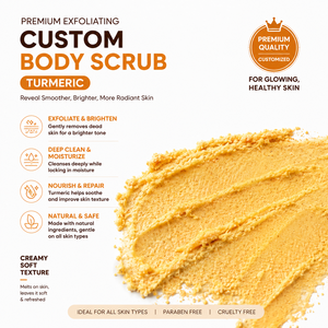 Exfoliante de Cúrcuma al por Mayor - Limpiador Profundo de Poros que Ilumina y Exfolia - Product Image 2