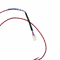 Câble interne micro-connecteur OEM 4 broches à paire torsadée pour équipement de massage et capteurs