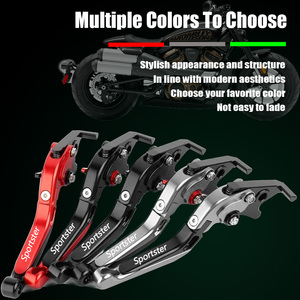 RACEPRO accessoires de moto poignée de frein réglable en aluminium leviers d'embrayage pour Harley <span class=keywords><strong>Sportster</strong></span> S <span class=keywords><strong>1250</strong></span> RH1250S 2021 <span class=keywords><strong>2022</strong></span> - Product Image 2