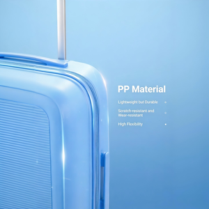 Ensemble de bagages à roulettes 3 pièces <span class=keywords><strong>en</strong></span> PP de qualité supérieure, design moderne et attrayant, <span class=keywords><strong>avec</strong></span> 4 roues pivotantes, idéal pour bagages cabine et de soute, personnalisation acceptée - Product Image 2