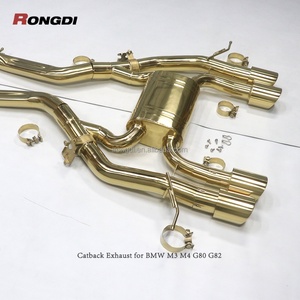 Titanium Exhaust Pipe High Performance Double Valved Exhaust System for BMW S58 M3 G80 M4 G82 Exhaust Catback - Product Image 6