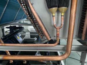 Refroidisseur à vis refroidi par air haute performance CE <span class=keywords><strong>CRAA</strong></span> Stard 70 tonnes refroidisseur industriel 80hp compresseur à vis refroidisseur d'eau - Product Image 4