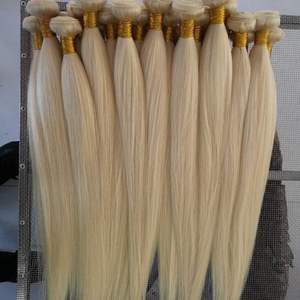 Extensions de cheveux brésiliens vierges blonds 613 Grade 10A, super double drawn, couleur naturelle, pas chères, ondulées, pour femmes noires - Product Image 4