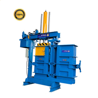 Presse à balles hydraulique double pour vêtements usagés, machine à compactage de balles
