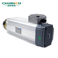 7.5KW refroidissement par air haute vitesse CNC routeur tour circulaire lame de scie moteur de broche pour gravure/coupe pierre/métal