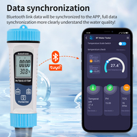 Testeur de pH BT-811 5 en 1 Détecteur de qualité de l'eau Haute précision PH TDS EC CF Temp
