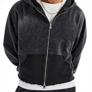 Survêtement personnalisé imprimé en relief pour homme, en molleton de coton léger, coupe droite, pantalon large, respirant, extensible dans les quatre sens, idéal pour le sport et le jogging. - Product Image 1