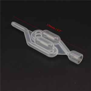 Esclusa de Aire de Fermentación Unidireccional en Forma de S para la Elaboración de Vino Casero y Cerveza, Esclusa de Aire de Plástico - Product Image 3