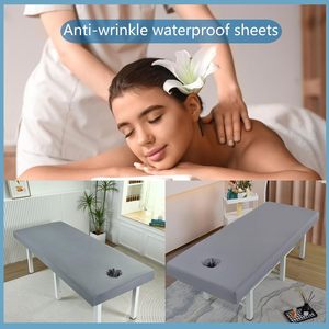 Sábana Ajustable para Salón de Belleza, Sábana Plana para Masajes con Orificio, Cubrecolchón Elástico para Camilla de Belleza - Product Image 4