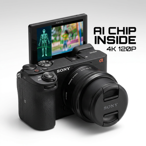 กล้องดิจิตอลมิเรอร์เลส <span class=keywords><strong>Sony</strong></span> <span class=keywords><strong>A6700</strong></span> Alpha 6700 พร้อมเลนส์ 16-50 มม. PZ ความละเอียด 26MP AI AF 4K 120p 10-Bit 4:2:2 7Stop IBIS ขายส่ง - Product Image 1