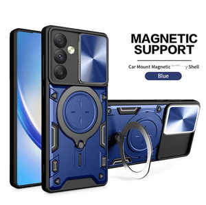 Pour <span class=keywords><strong>Samsung</strong></span> A14 A24 A34 A54 5G étui porte-anneau magnétique pour étuis d'armure pour <span class=keywords><strong>Samsung</strong></span> A14 24 <span class=keywords><strong>34</strong></span> 54 housse de protection pour caméra coulissante - Product Image 4