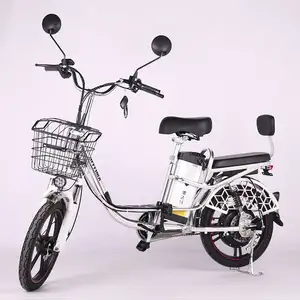 自行车Ebike城市汽车脂肪48V 350W 20英寸轮胎摩托车三轮车E三轮车来自Biske中国后排儿童电动自行车货物