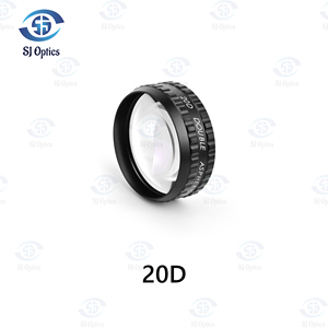 SJ Optics Fundus Lámpara de hendidura Lente Retina Lente oftálmica 20D 78D 90D para oftalmólogo - Product Image 3