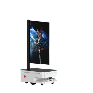 Robot publicitaire interactif Advor 55 pouces OLED pour la promotion en usine et en exposition - Product Image 2